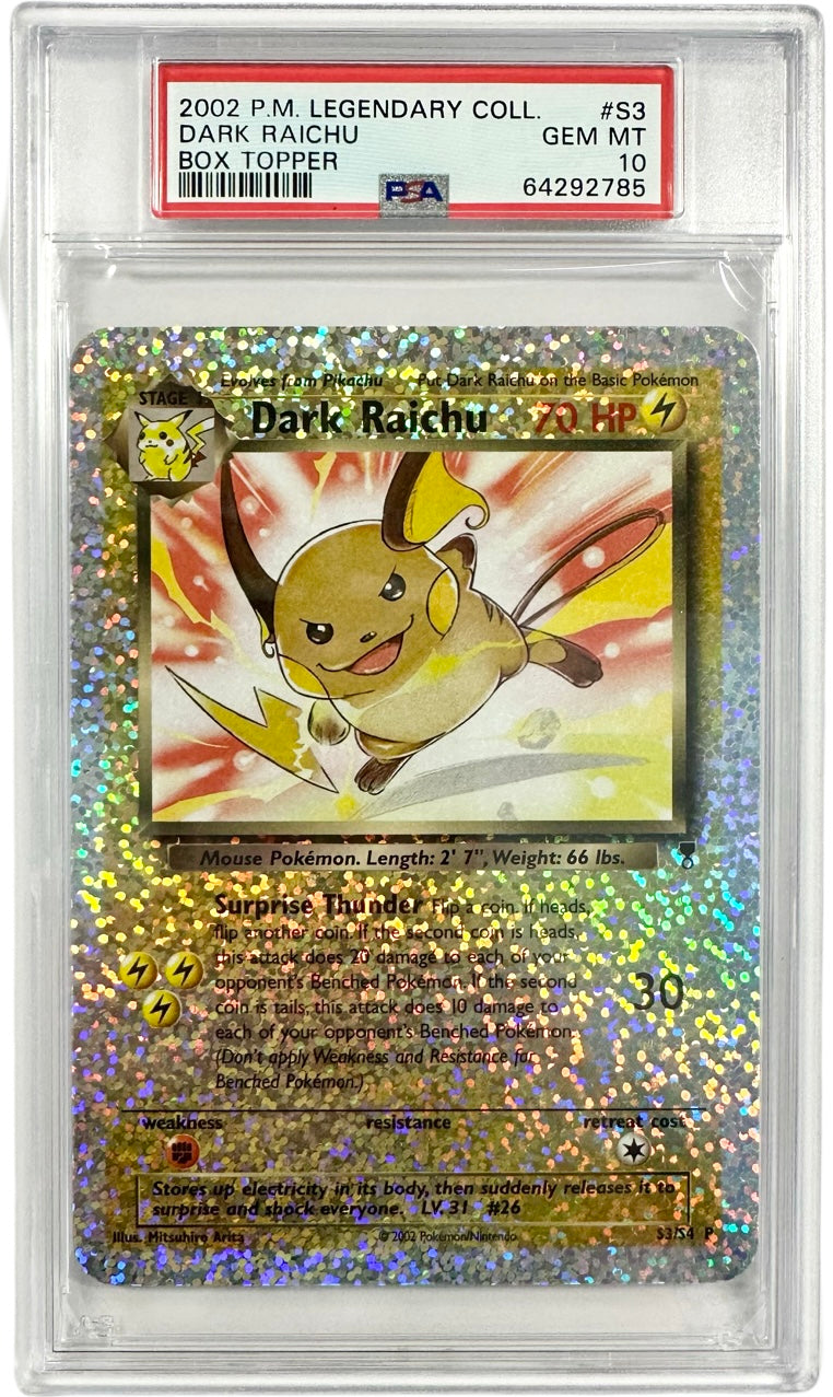 Raichu Box Topper