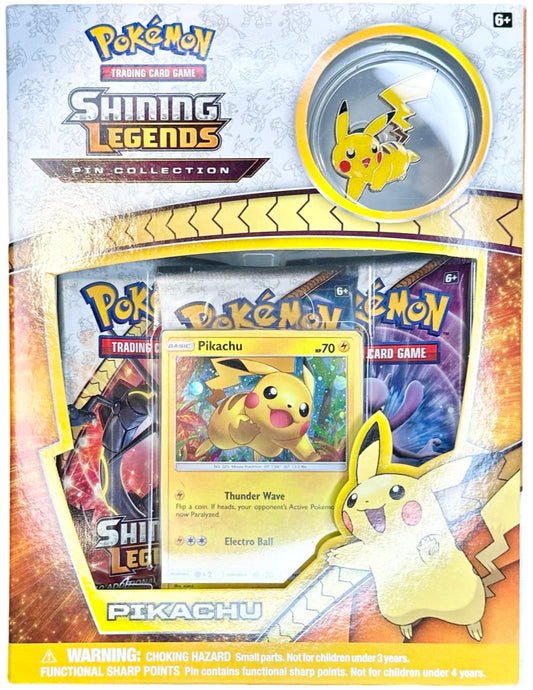 Pikachu Shining Legends Pin Collection