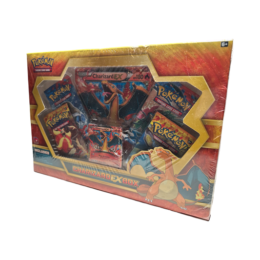 Charizard EX Flash Fire Box (slight tear in front)