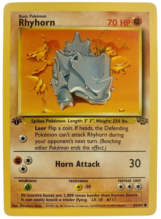 Rhyhorn First Ed.