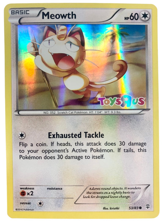 Meowth Toys R Us Promo