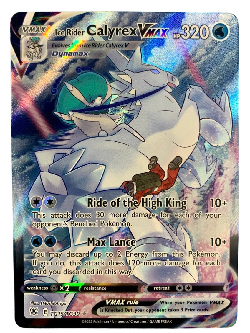 Ice Rider Calyrez Ice Rider Calyrex VMax – garrettdelight